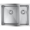 Grohe K700 lavello da cucina, 31577SD1, 60-S 58,5/44 1.5 lh K700 acciaio inox satinato [Lavelli da Cucina > per Base Sottolavello a partire da 80 cm]