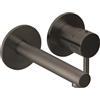 Herzbach Design iX PVD rubinetto lavabo a parete, 21.139756.1.40, Design iX PVD black steel [Rubinetteria Bagno > Rubinetteria Lavabo]