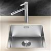 Blanco Claron lavello da cucina, 523385, 400-U Claron acciaio inox satinato lucido [Lavelli da Cucina > per Base Sottolavello a partire da 45 cm]