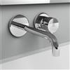 Ideal Standard Ceraline rubinetto lavabo a parete, A6938AA, Ceraline cromo [Rubinetteria Bagno > Rubinetteria Lavabo]