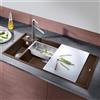 Blanco Axia lavello da cucina, 524662, III 6 S Axia caffè opaco [Lavelli da Cucina > per Base Sottolavello a partire da 60 cm]