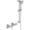Ideal Standard Ceratherm T50 rubinetto doccia esterno con termostatico, A7217AA, Ceratherm T50 cromo [Rubinetteria Bagno > Rubinetteria Doccia]