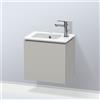 Duravit L-Cube mobile sottolavabo, 1 anta, LC6272R0707, L-Cube [Mobili da Bagno > Mobili Lavabo]