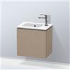 Duravit L-Cube mobile sottolavabo, 1 anta, LC6272R7575, L-Cube [Mobili da Bagno > Mobili Lavabo]