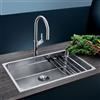 Blanco Etagon lavello da cucina, 524272, 700-IF Etagon acciaio inox satinato lucido [Lavelli da Cucina > per Base Sottolavello a partire da 80 cm]