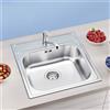 Blanco Dana lavello da cucina, 525322, 45 Dana acciaio inox satinato lucido [Lavelli da Cucina > per Base Sottolavello a partire da 45 cm]