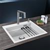 Blanco Etagon lavello da cucina, 524533, 6 Etagon bianco opaco/cromo [Lavelli da Cucina > per Base Sottolavello a partire da 60 cm]