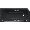 KALDEWEI SANIFORM & SANIFORM STAR vasca da bagno rettangolare, da incasso, 134200010701, 332 V3 SANIFORM STAR nero [Vasche da Bagno > Vasche da Bagno Rettangolari]