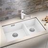 Blanco Subline lavello da cucina, 523155, 430/270-U Subline bianco opaco [Lavelli da Cucina > per Base Sottolavello a partire da 80 cm]