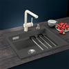 Blanco Etagon lavello da cucina, 525161, 6 Etagon basalto opaco/cromo [Lavelli da Cucina > per Base Sottolavello a partire da 60 cm]