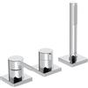 Hansa Loft rubinetto bordo vasca, miscelatore monocomando, 57799483, Loft cromo [Rubinetteria Bagno > Rubinetteria Vasca]