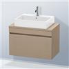 Duravit DuraStyle mobile per top, 1 scomparto estraibile, DS530207575, DuraStyle [Mobili da Bagno > Mobili Lavabo]