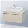 Duravit DuraStyle mobile per top, 1 scomparto estraibile, DS530409191, DuraStyle [Mobili da Bagno > Mobili Lavabo]