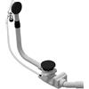 KALDEWEI CENTRO DUO & ELLIPSO DUO set scarico e troppopieno con funzione di riempimento KA 4041 set completo, 687772100701, KA 4041 CENTRO DUO & ELLIPSO DUO; CENTRO DUO; ELLIPSO DUO nero [Rubinetteria Bagno > Sistemi di Scarico]