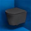 Kartell LAUFEN WC sospeso versione corta, H8203337580001, Kartell LAUFEN grafite opaco [WC > WC Sospesi]