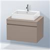 Duravit DuraStyle mobile per top, 1 scomparto estraibile, DS531204343, DuraStyle [Mobili da Bagno > Mobili Lavabo]