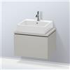 Duravit L-Cube mobile per top, 1 scomparto estraibile, LC580000707, L-Cube [Mobili da Bagno > Mobili Lavabo]