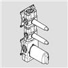 Dornbracht xTOOL modulo termostatico da incasso con 2 valvole 3/4", 3552197090, Universal [Rubinetteria Bagno > Accessori di Montaggio per Rubinetteria Bagno]