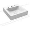 KALDEWEI CONO lavabo da appoggio, 908406033711, 3077 CONO bianco opaco [Lavabi > Lavabi da Appoggio]