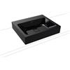 KALDEWEI CONO lavabo da appoggio, 902106003701, 3085 CONO nero [Lavabi > Lavabi da Appoggio]