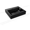 KALDEWEI CONO lavabo da appoggio, 902106013701, 3085 CONO nero [Lavabi > Lavabi da Appoggio]