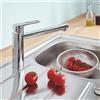 Grohe BauLoop rubinetto da cucina, orientabile, 31706000, BauLoop cromo [Rubinetteria da Cucina > Rubinetti da Cucina]