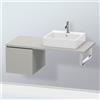 Duravit L-Cube mobile per top, 1 scomparto estraibile, LC583100707, L-Cube [Mobili da Bagno > Mobili Lavabo]