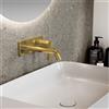 Ideal Standard Joy rubinetto lavabo a parete, A7380A2, Joy brushed gold [Rubinetteria Bagno > Rubinetteria Lavabo]