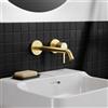 Ideal Standard Joy rubinetto lavabo a parete, A7378A2, Joy brushed gold [Rubinetteria Bagno > Rubinetteria Lavabo]