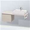 Duravit L-Cube mobile per top, 1 scomparto estraibile, LC583209191, L-Cube [Mobili da Bagno > Mobili Lavabo]