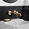 Ideal Standard Joy rubinetto lavabo a parete, A7379A2, Joy brushed gold [Rubinetteria Bagno > Rubinetteria Lavabo]