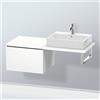 Duravit L-Cube mobile per top, 1 scomparto estraibile, LC583301818, L-Cube [Mobili da Bagno > Mobili Lavabo]