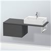 Duravit L-Cube mobile per top, 1 scomparto estraibile, LC583304949, L-Cube [Mobili da Bagno > Mobili Lavabo]