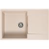 Reginox Amsterdam lavello da cucina, R32770, 78 Amsterdam beige metallico [Lavelli da Cucina > per Base Sottolavello a partire da 80 cm]