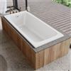 KALDEWEI CAYONO & CAYONO STAR vasca da bagno rettangolare, da incasso, 274800010711, 748 CAYONO bianco opaco [Vasche da Bagno > Vasche da Bagno Rettangolari]