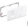 Geberit pannello di copertura per scatola funzioni da incasso e sifone antiodore da incasso, 116426111, Universal bianco [Rubinetteria Bagno > Accessori di Montaggio per Rubinetteria Bagno]