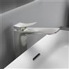 Ideal Standard Conca rubinetto lavabo alto, BC757GN, Conca; Atelier Collections silver storm [Rubinetteria Bagno > Rubinetteria Lavabo]
