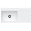 Villeroy & Boch Subway Style 60 Flat lavello da cucina, 33621FR1HL3, Subway Style 60 Flat bianco alpino finitura a specchio [Lavelli da Cucina > per Base Sottolavello a partire da 60 cm]