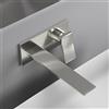 Ideal Standard Conca rubinetto lavabo a parete, A7372GN, Conca; Atelier Collections silver storm [Rubinetteria Bagno > Rubinetteria Lavabo]