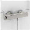 Ideal Standard Conca rubinetto doccia esterno con miscelatore, BC761GN, Conca; Atelier Collections silver storm [Rubinetteria Bagno > Rubinetteria Doccia]