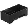 Hewi System 900 portaoggetti doccia, 900.03.00160 CV, System 900 nero opaco [Accessori Bagno > Mensole Doccia]