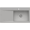 Villeroy & Boch Subway Style 60 Flat lavello da cucina, 33612FKDHL3, Subway Style 60 Flat fossile [Lavelli da Cucina > per Base Sottolavello a partire da 60 cm]