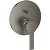 Grohe Lineare rubinetto vasca da incasso, miscelatore monocomando, 24064AL1, Lineare hard graphite spazzolato [Rubinetteria Bagno > Rubinetteria Vasca]