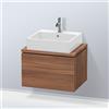 Duravit L-Cube mobile per top, 1 scomparto estraibile, LC580007979, L-Cube [Mobili da Bagno > Mobili Lavabo]