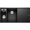 Blanco Axia lavello da cucina, 525852, III 6 S-F Axia nero opaco [Lavelli da Cucina > per Base Sottolavello a partire da 60 cm]
