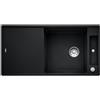 Blanco Axia lavello da cucina, 525859, III XL 6 S-F Axia nero opaco [Lavelli da Cucina > per Base Sottolavello a partire da 60 cm]