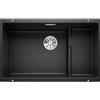 Blanco Subline lavello da cucina, 526003, 700-U Subline nero opaco [Lavelli da Cucina > per Base Sottolavello a partire da 80 cm]