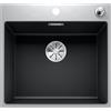 Blanco Subline lavello da cucina, 525999, 500-IF/A SteelFrame Subline nero opaco [Lavelli da Cucina > per Base Sottolavello a partire da 60 cm]
