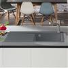 Villeroy & Boch Subway Style 50 Flat lavello da cucina, 33511Fi4HL4, Subway Style 50 Flat grafite [Lavelli da Cucina > per Base Sottolavello a partire da 50 cm]