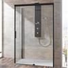 HSK Atelier Plan anta scorrevole con lato fisso e anta fissa laterale, 17408100-68-500#ReLi, Atelier Plan [Box Doccia > Porte Scorrevoli]